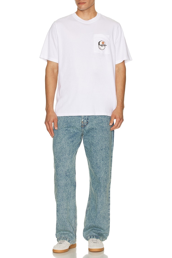 view 2 of 4 x Santa Cruz Bermuda Bunker Tee in White