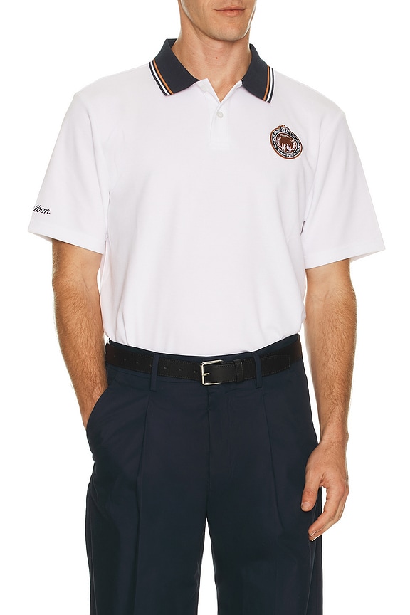 view 1 of 5 Fairway Oakwood Polo in White