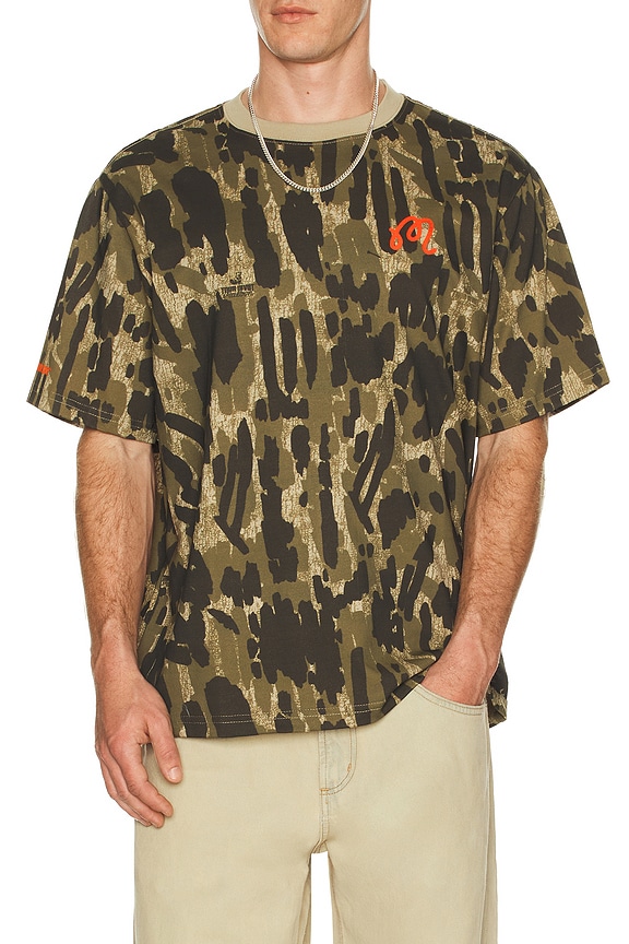 view 2 of 4 티셔츠 in Bark Camo