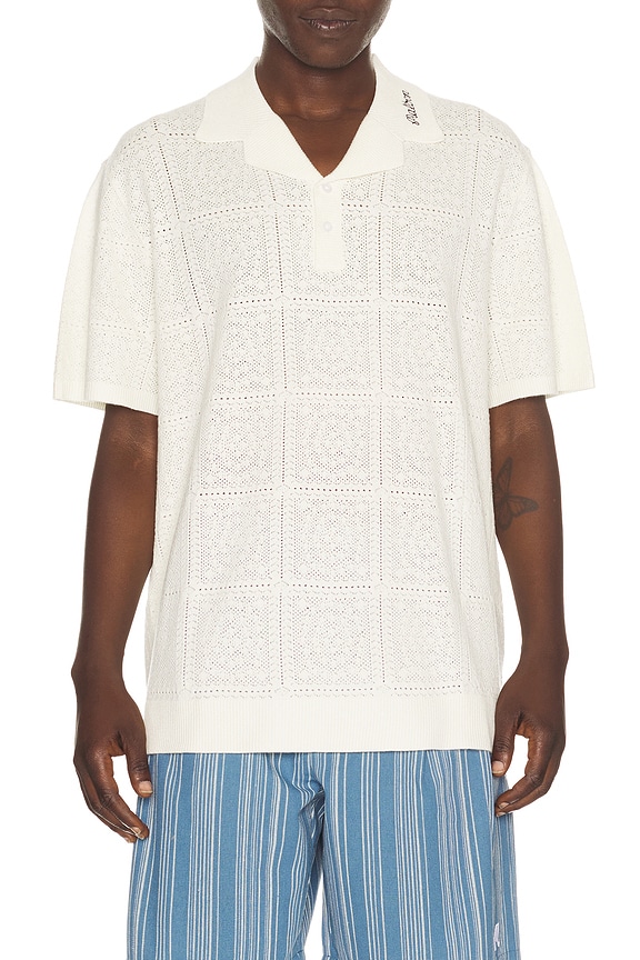 view 1 of 5 POLO CROCHET RESORT in Ivory