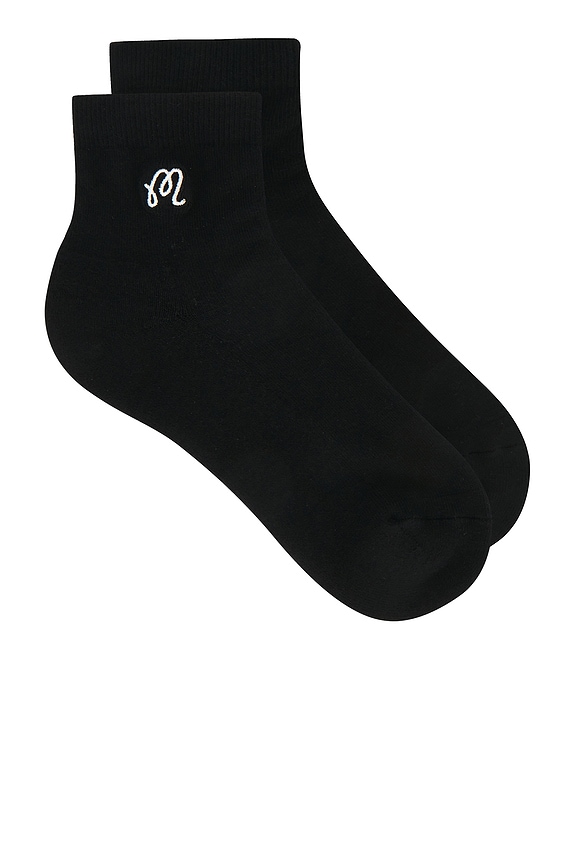 view 1 of 2 Capri Ankle Sock in Black