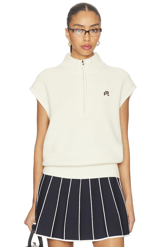 view 1 of 4 CHALECO JERSEY IVA in Cream