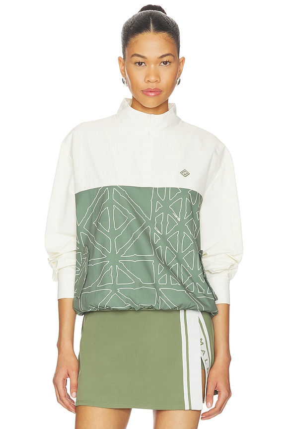 view 1 of 5 JERSEY ROSA in Cream & Olivine