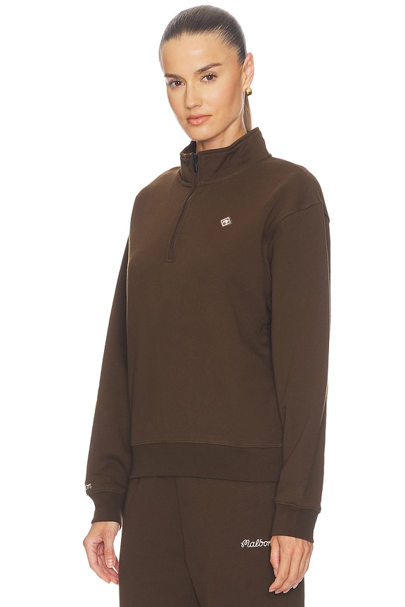view 2 of 5 Delilah Diamond Sweatshirt in Brown