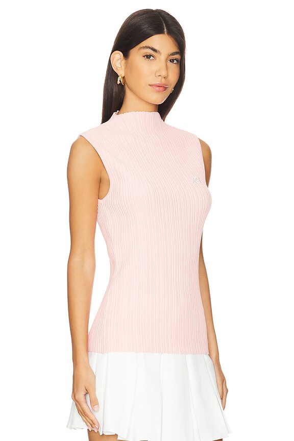 view 2 of 5 Ace Sleeveless Mockneck in Dusty Rose