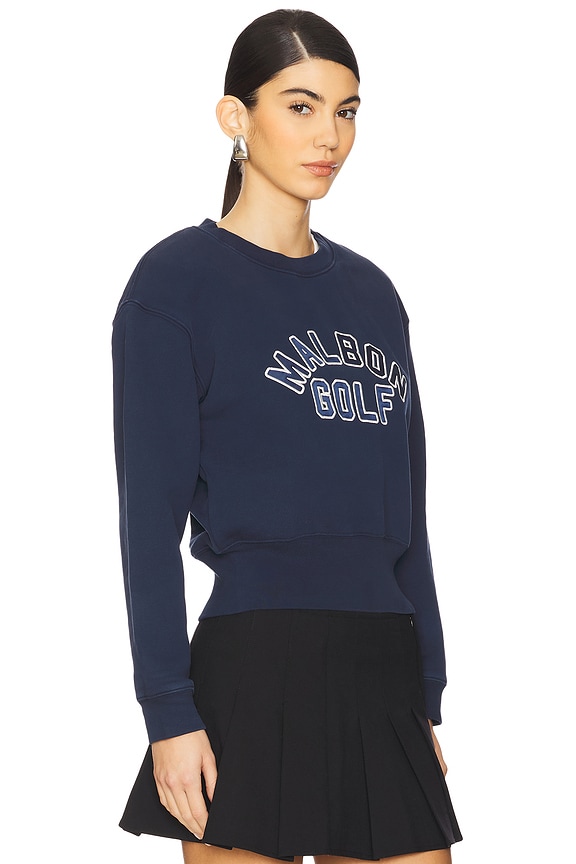 view 2 of 4 IVY CREWNECK 맨투맨셔츠 in Navy