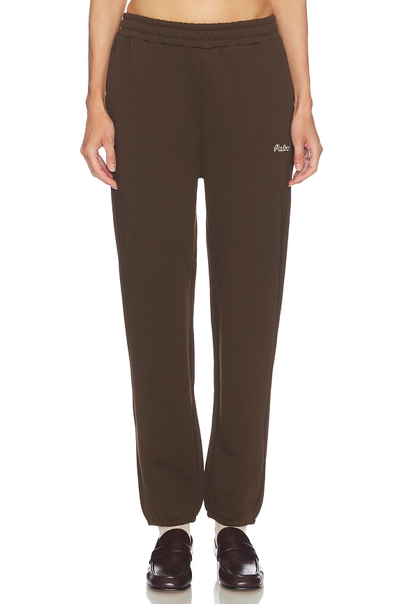 view 1 of 6 Sabine Diamond Sweatpant in Brown