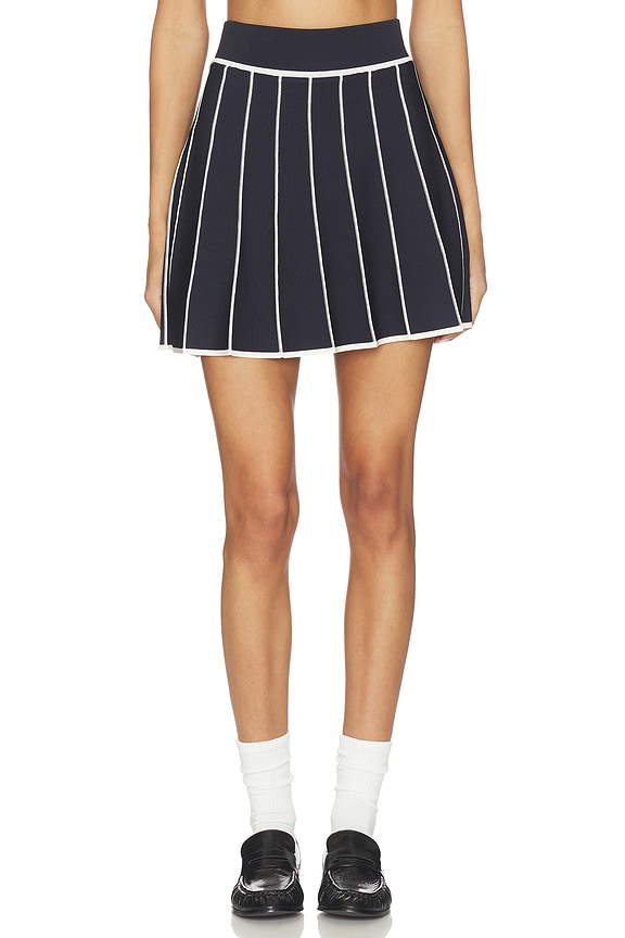 view 1 of 6 Aurora Mini Skirt in Midnight