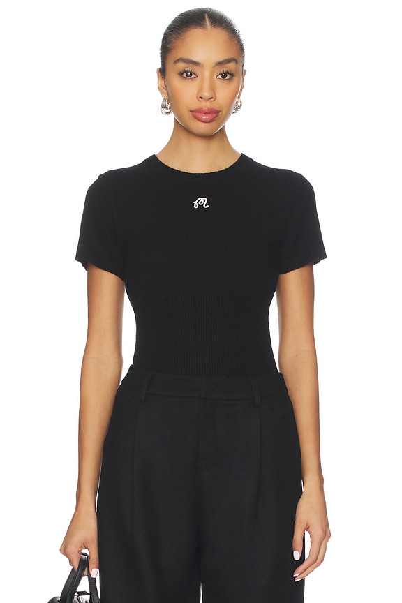 view 1 of 5 TOP PUNTO LISETTE in Black