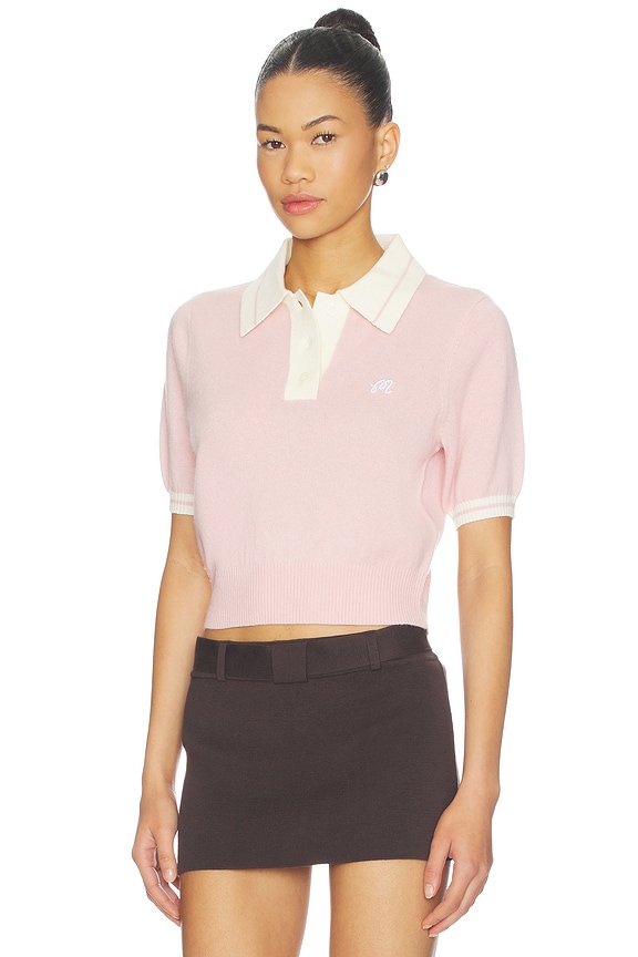 view 2 of 5 TOP FORME POLO MIKAYLA in Dusty Rose