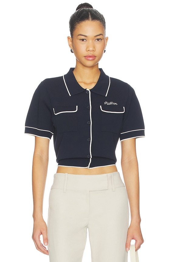 view 1 of 5 TOP POLO JACQUELINE in Midnight