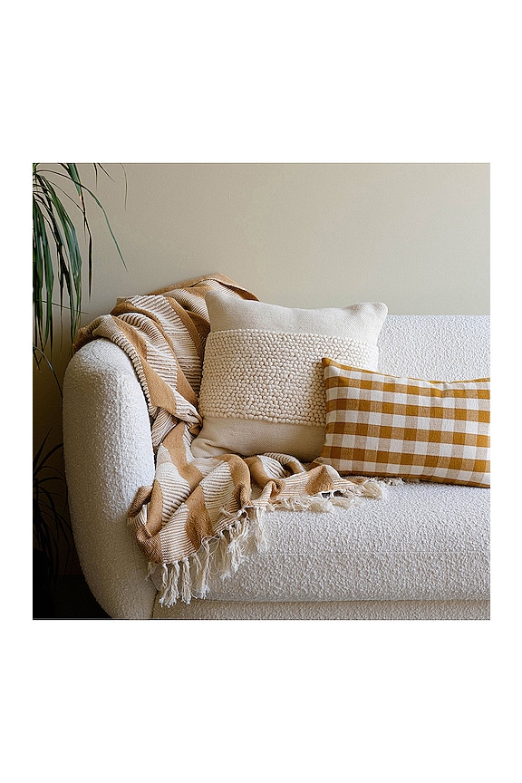 view 2 of 2 ARROJAR LA ALMOHADA CRUZ THROW PILLOW in Natural