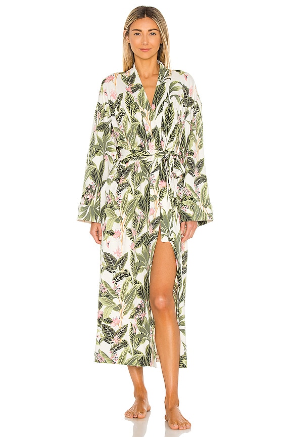 view 2 of 4 Kimono Pockets Robe in Paradise