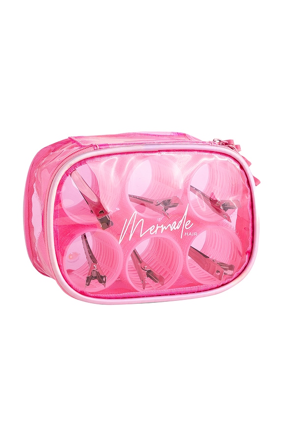 view 2 of 5 Velcro Roller Kit in Pink