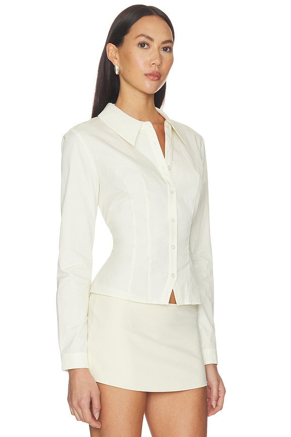 view 2 of 4 CAMISA WALDORF in Ecru