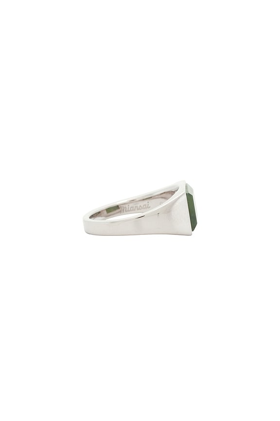 view 2 of 3 Lennox Jasper Ring in Green