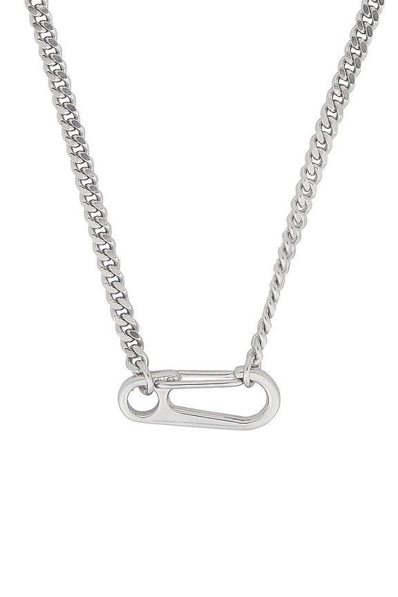 view 2 of 3 Ira Chain Necklace in Polished Silver