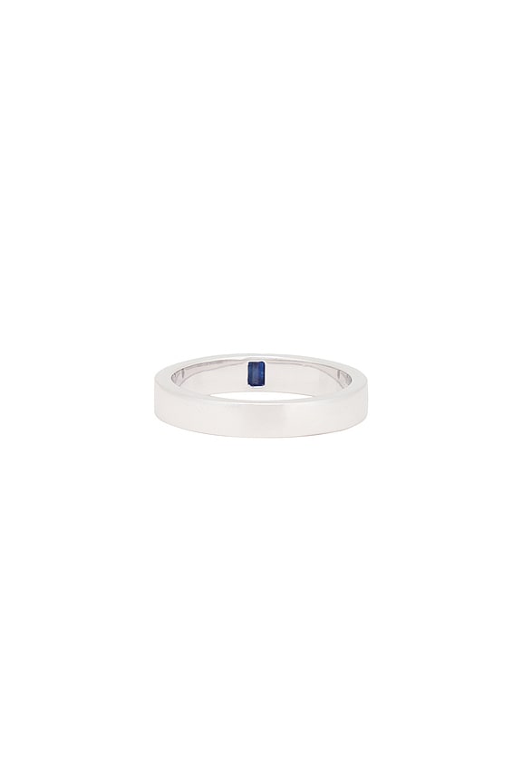 view 2 of 2 4mm Sapphire Band in Blue
