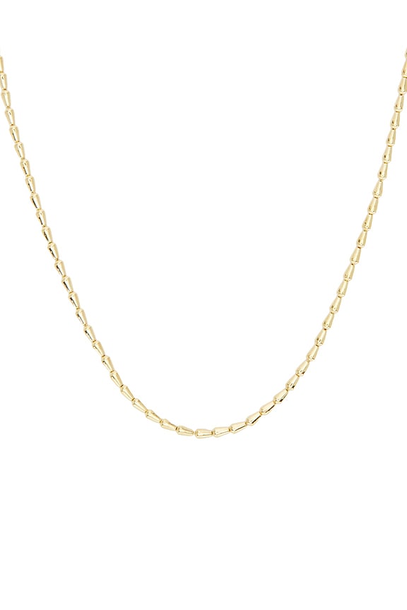 view 2 of 3 Chain Necklace in Polished Gold