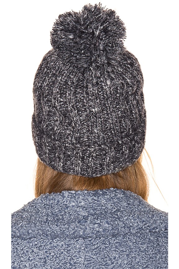 view 2 of 3 Poms Away Beanie in Oxide