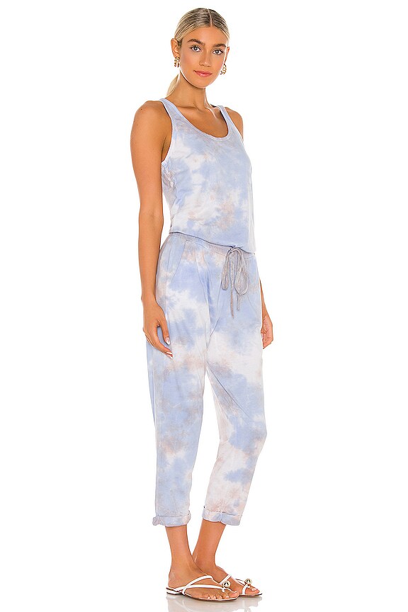 view 2 of 3 COMBINAISON TIE DYE in Blue & Mocha