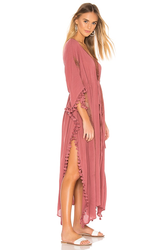 view 2 of 3 Farrah Caftan in Desert Rose