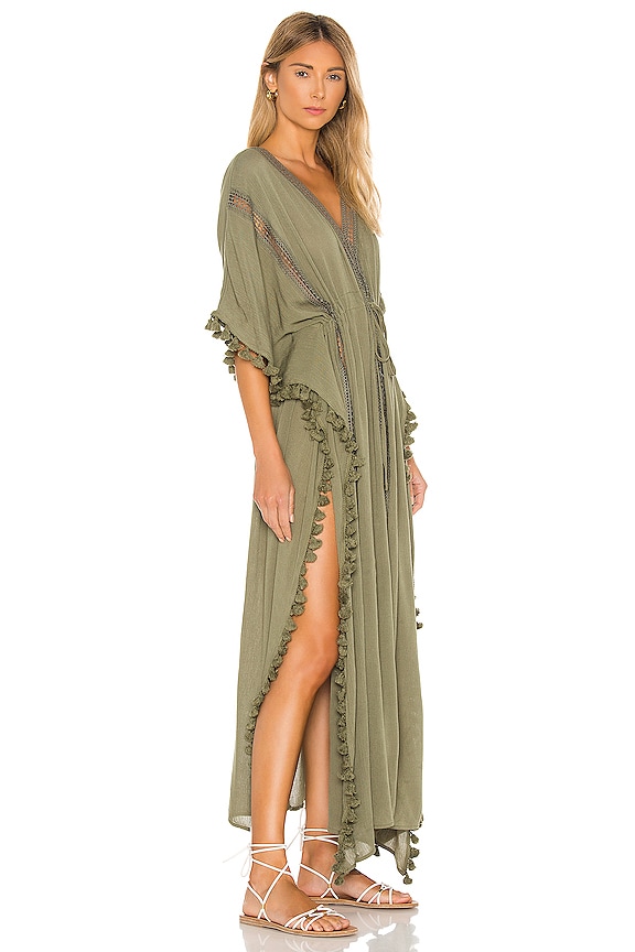 view 2 of 3 Farrah Caftan in Olive