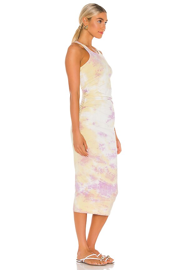 view 2 of 3 x REVOLVE Tie Dye Midi Dress in Lilac & Volt