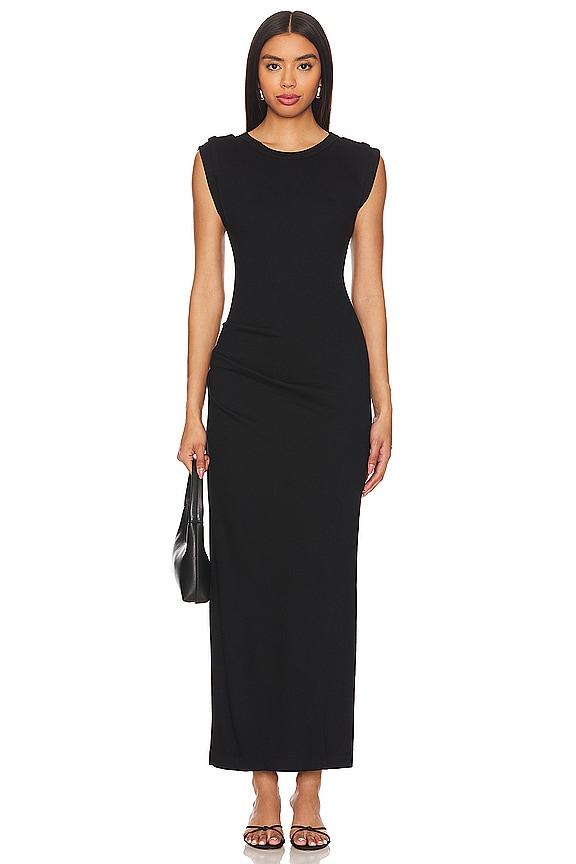 view 2 of 4 Calliope Extended Sleeve Maxi Dress in Black