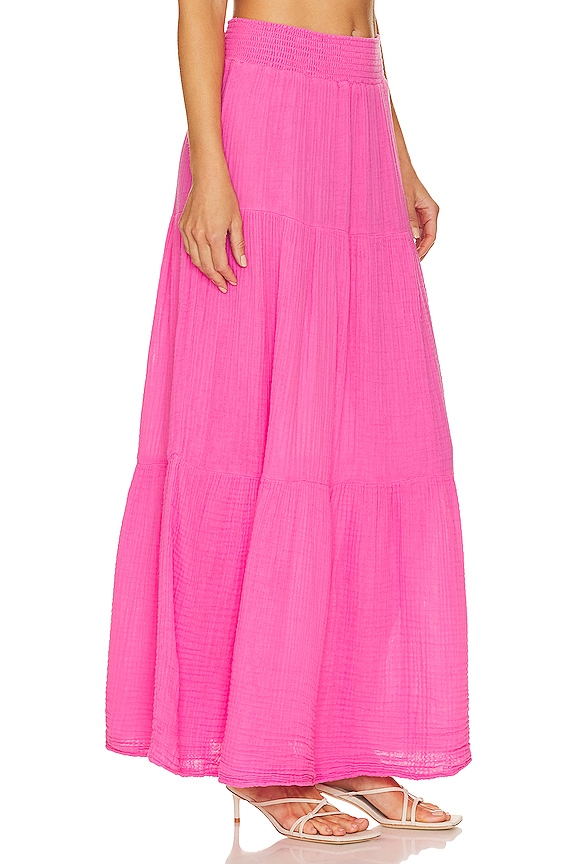 view 2 of 4 Sandy Maxi Skirt in Azalea