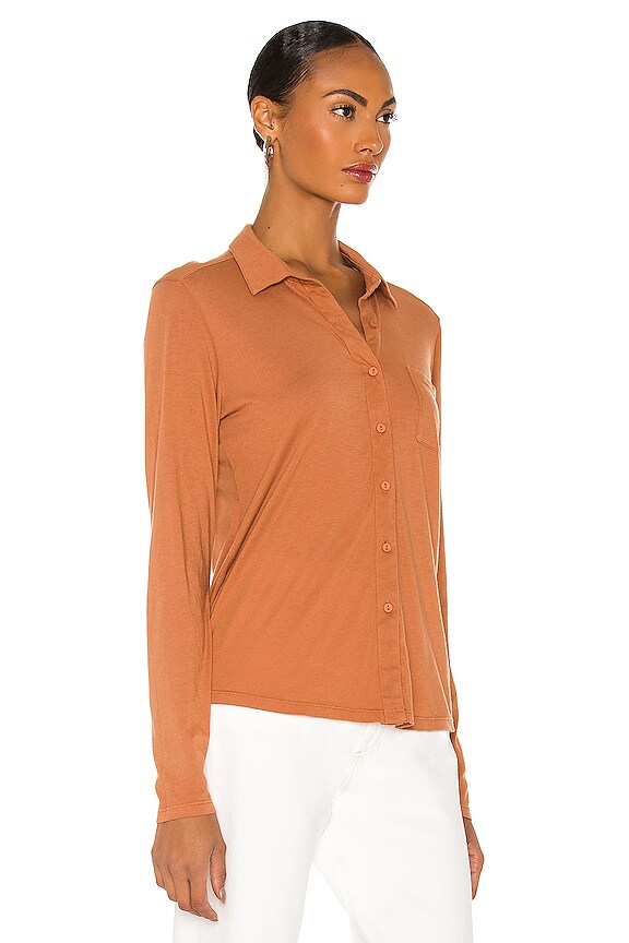 view 2 of 4 Harley Button Down in Whiskey