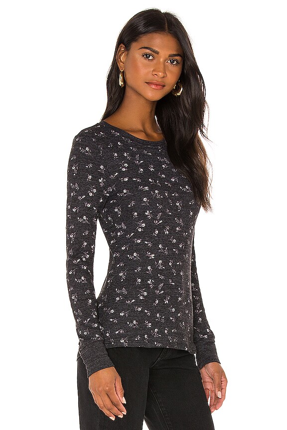 view 2 of 5 Jasmine Top in Charcoal