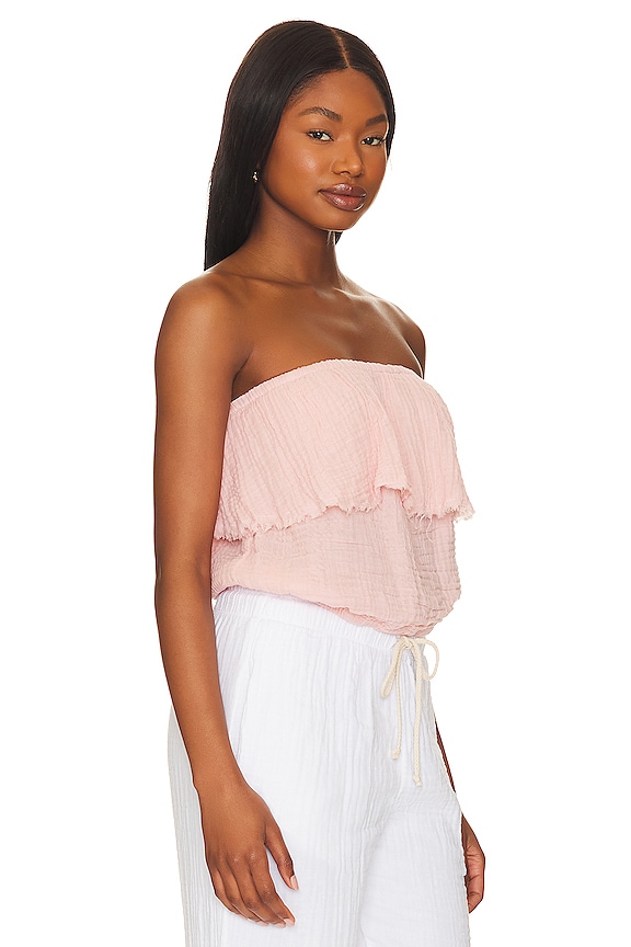 view 2 of 4 Fleur Top in Rose