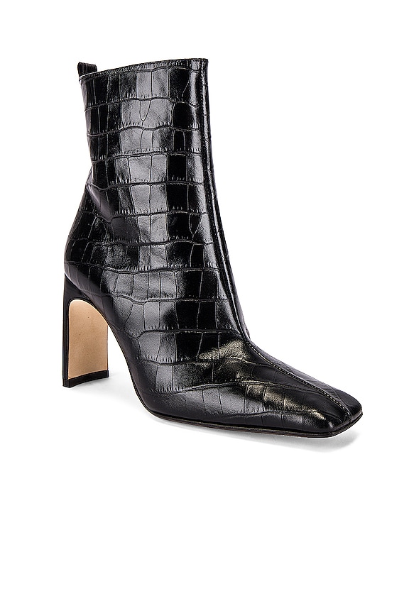 view 2 of 5 Marcelle Bootie in Black Croc