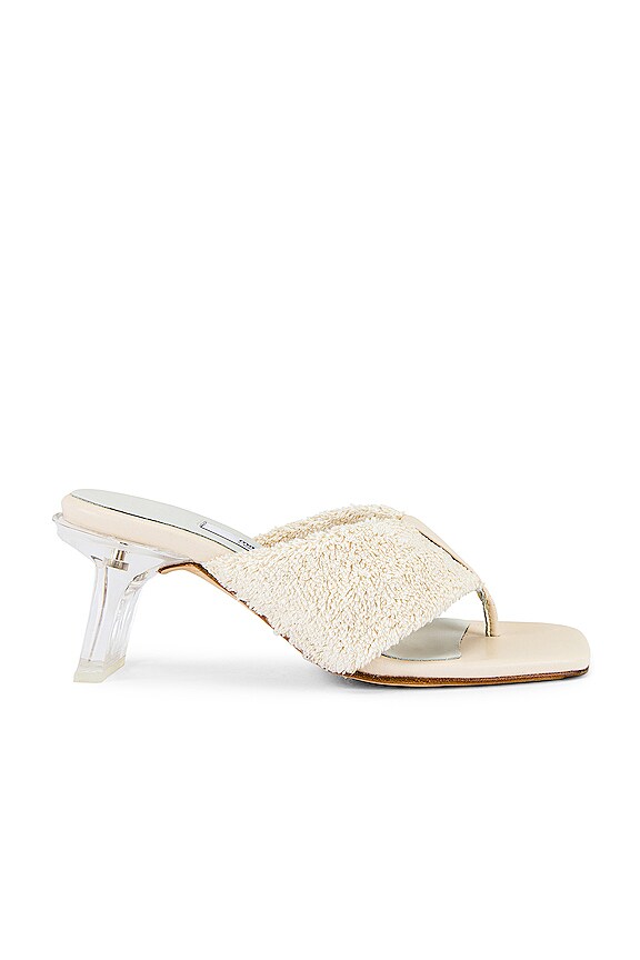 view 1 of 5 SANDÁLIA DE DEDO CARISSA in Salt Towel