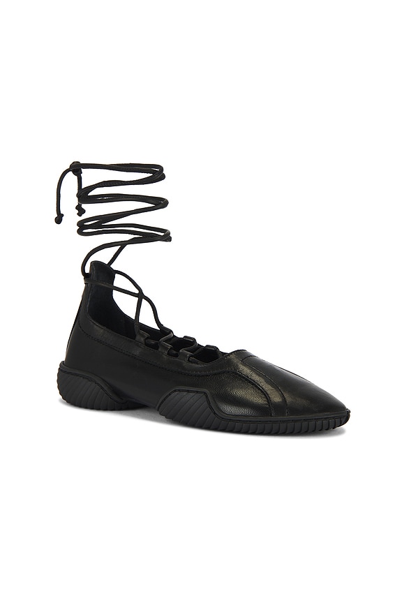 view 2 of 5 Averie Lace Brogues Flat in Black