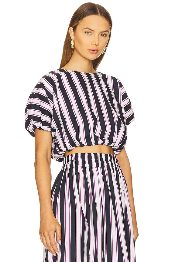 view 2 of 4 Opihi Top in Cabana Stripe