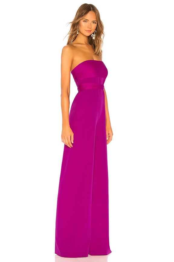 view 2 of 3 Brooke Jumpsuit in Magenta