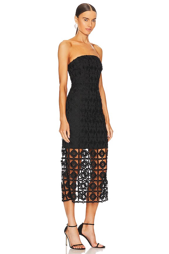 view 2 of 3 ROBE KAIT TILE LACE in Black