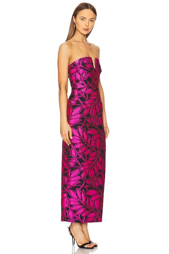 view 2 of 3 Judith Midi Dress in Pink & Black