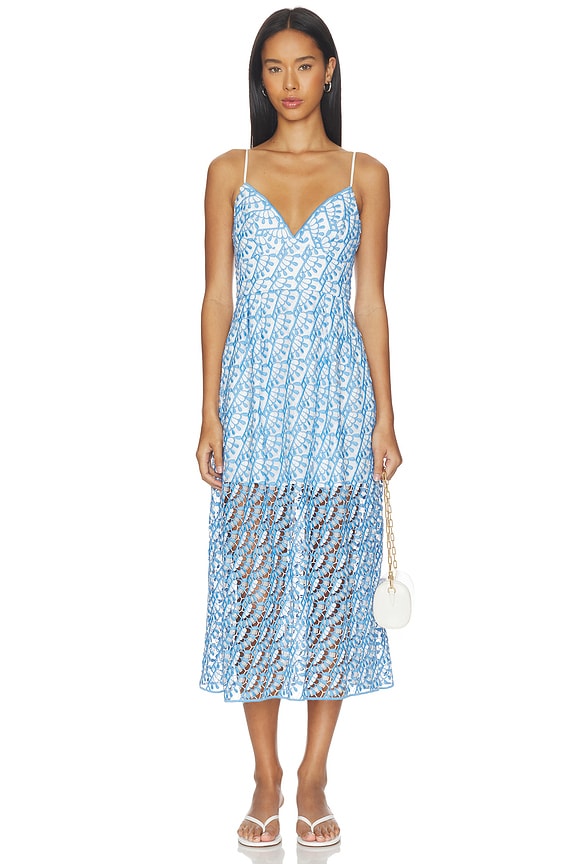 view 1 of 3 VESTIDO HAZEL in Blue