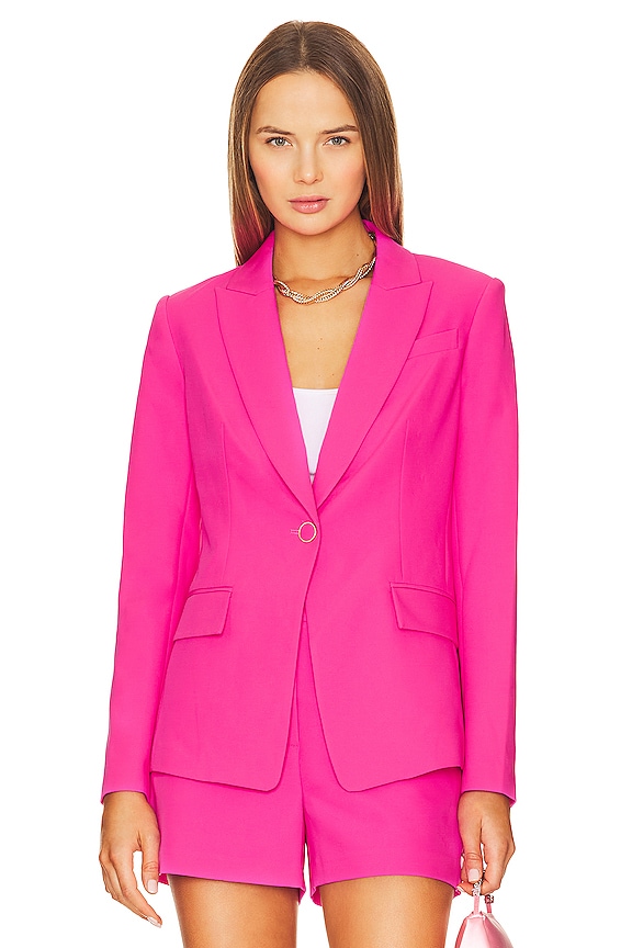 view 2 of 5 AVERY CADY 블레이저 in Barbie Pink