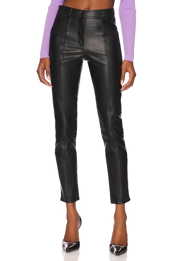 view 1 of 4 Rue Faux Leather Pants in Black