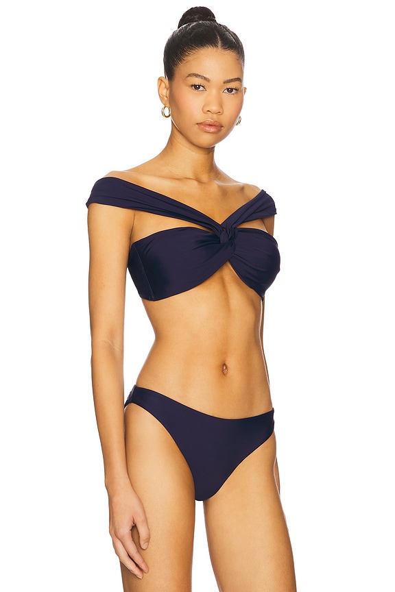view 2 of 4 TOP BIKINI BANDA OLIVIA in Navy