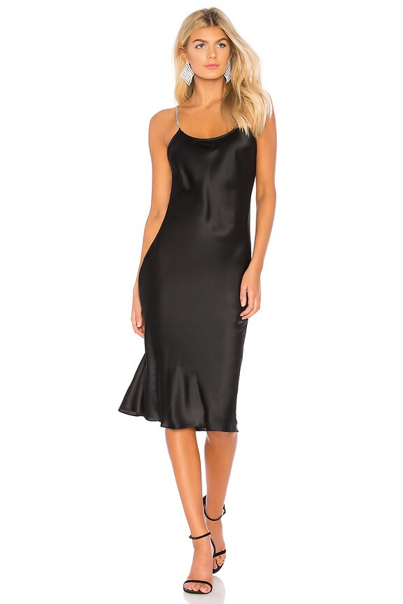 view 1 of 3 VESTIDO BIAS in Black