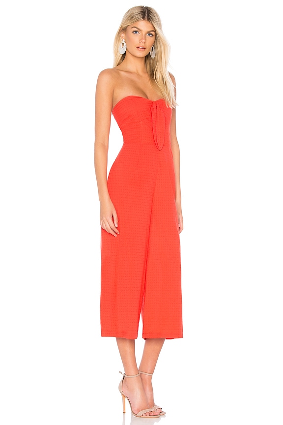 view 2 of 3 Say It Right Jumpsuit in Coral