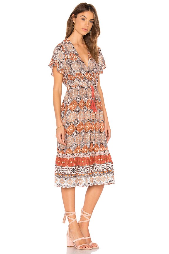 view 2 of 3 DAYS IN MARRAKESH ミディ丈ドレス in Multi