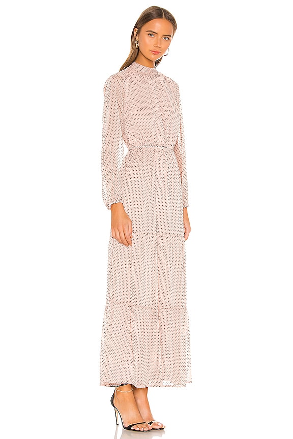 view 2 of 4 ROBE MAXI BE SOMEONE in Blush & Black