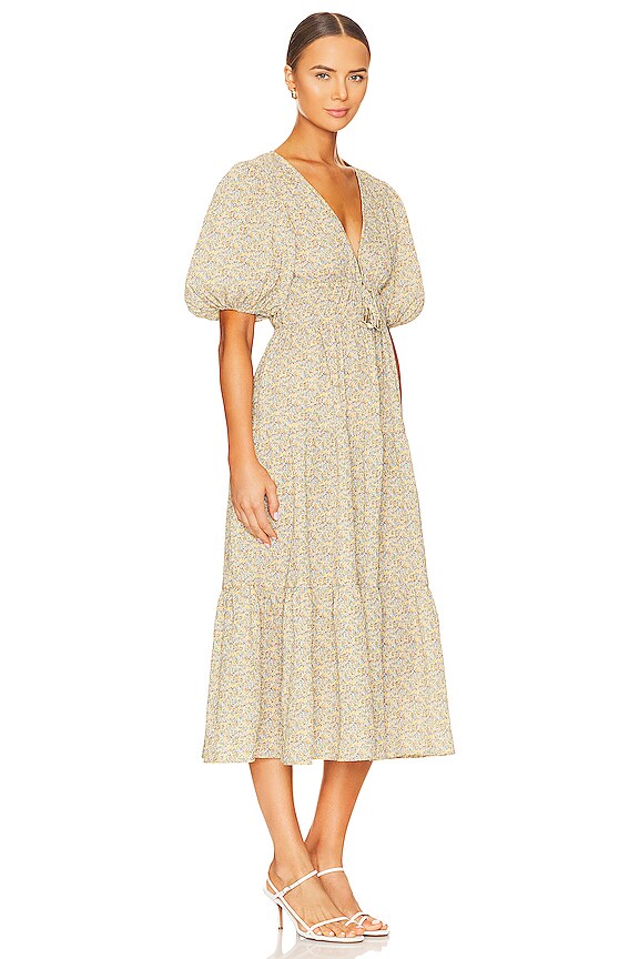 view 2 of 3 Melody Midi Dress in Yellow