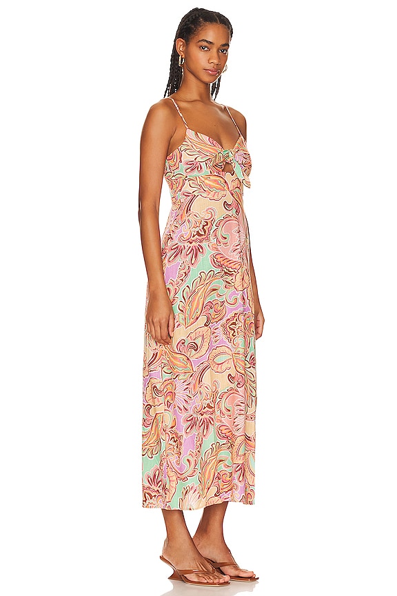 view 2 of 3 VESTIDO MIDI SIERRA in Paisley